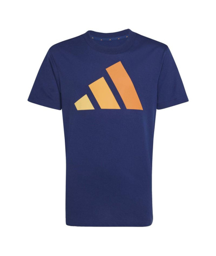 T-shirt Enfant adidas Big Logo 160 bleu foncé/Mase/Mapu/Napu