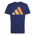 T-shirt Enfant adidas Big Logo 160 bleu foncé/Mase/Mapu/Napu