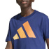 Camiseta adidas Big Logo 160 Infantil Azul Oscuro/Mase/Mapu/Napu