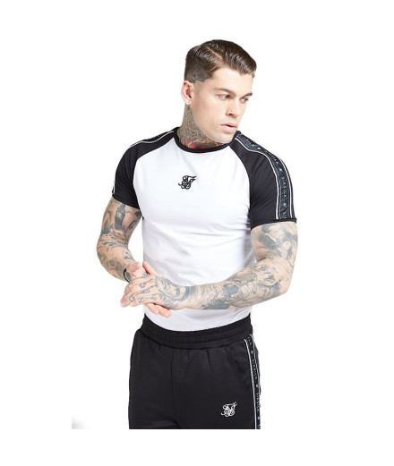 Siksilk - T-shirt homme raglan