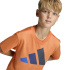 Camiseta adidas Big Logo 160 Infantil Naos/Azul/Azul Oscuro/Azul