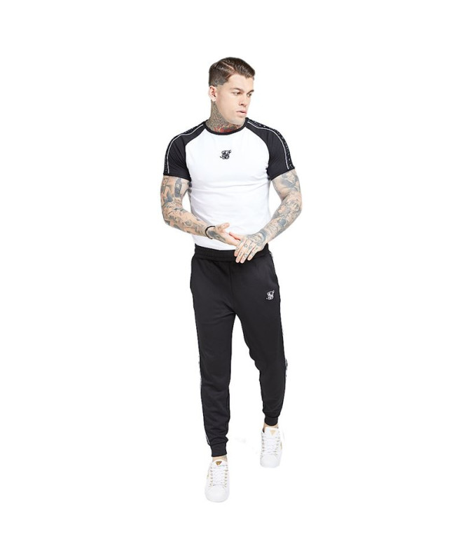 Camiseta Siksilk Raglan Hombre