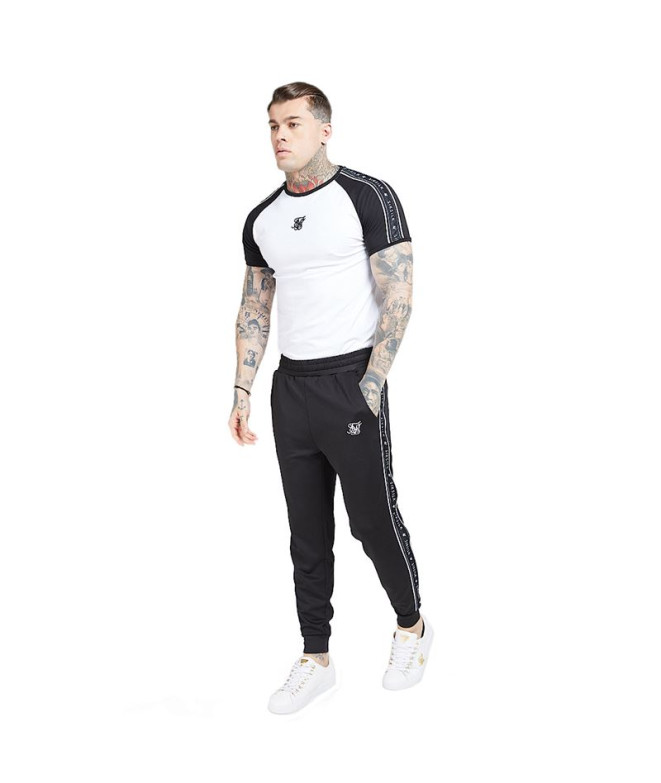 Camiseta Siksilk Raglan Hombre