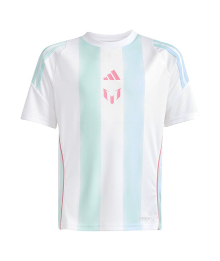 Camiseta de Fútbol adidas Messi Tr Jsy Infantil Blanco/Azul