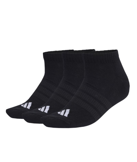 Calcetines adidas Ess Low 3P Negro/Negro/Blanco
