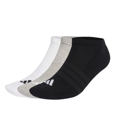 Calcetines Adidas Cushioned Essentials Low Cut Gris...