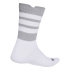 Chaussettes Running adidas Runxrflctv blanches/argentées réfléchissantes/noires