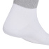 Chaussettes Running adidas Runxrflctv blanches/argentées réfléchissantes/noires