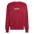Moletom Adidas Essentials Linear Homem Vermelho/Branco