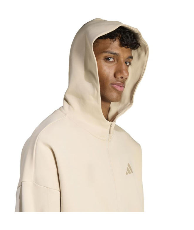 Casaco adidas Future Icons Small Logo com zíper...