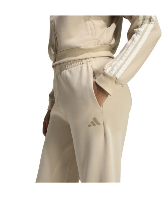 Pantalones adidas Future Icons 3-Stripe Mujer Lino