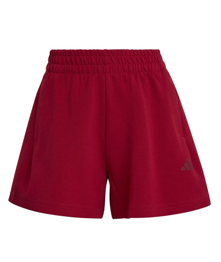Calça adidas Future Icons com logo pequeno Mulher vermelha.