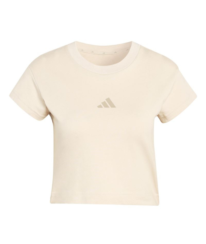 Camiseta Mulher adidas Fi SL Bb em lycra