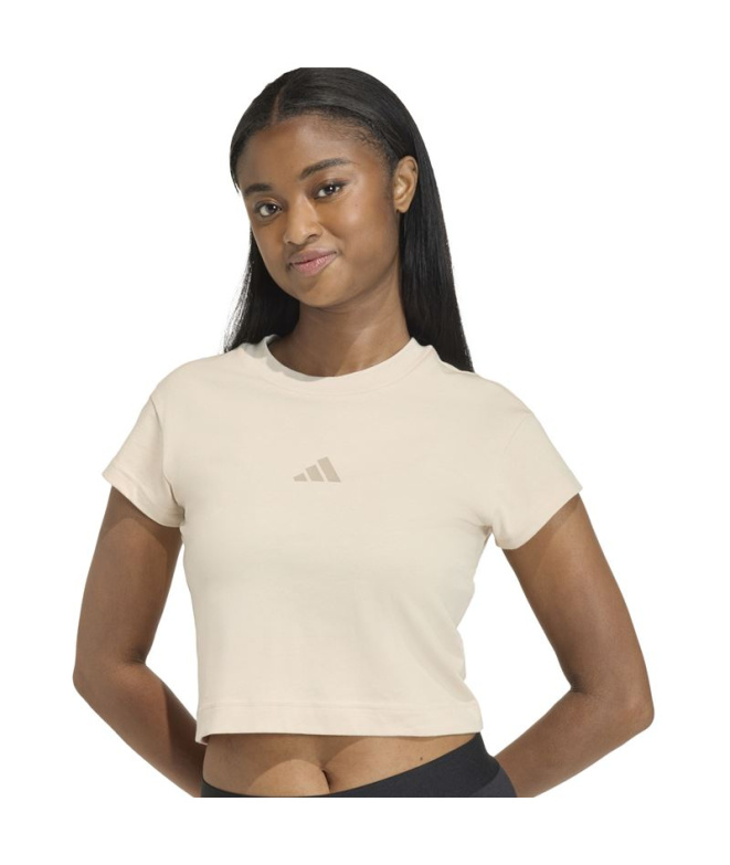 Camiseta Mulher adidas Fi SL Bb em lycra