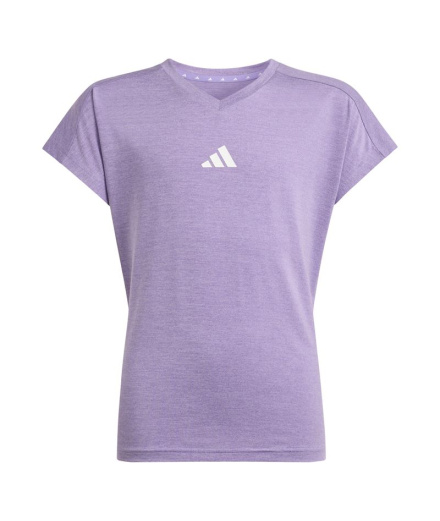 Camiseta adidas Jg Gtpz V Fitness Menina Puract/Lilac/White
