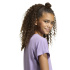 T-shirt Fitness adidas JG GTZ V Fille coloris violet/lilas/blanc