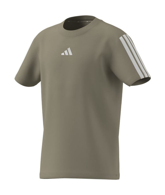 Camiseta Infantil adidas 3 Stripes 160, cor...