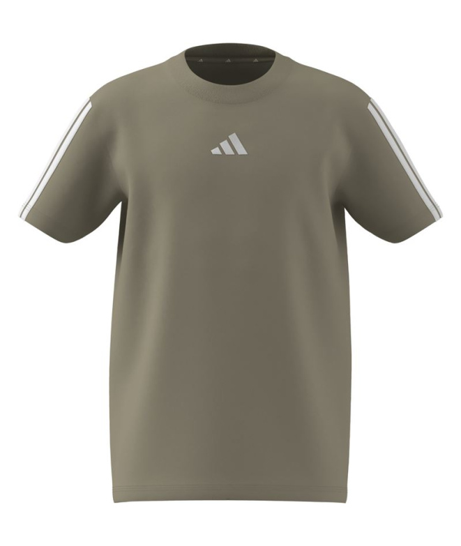 Camiseta Infantil adidas 3 Stripes 160, cor...