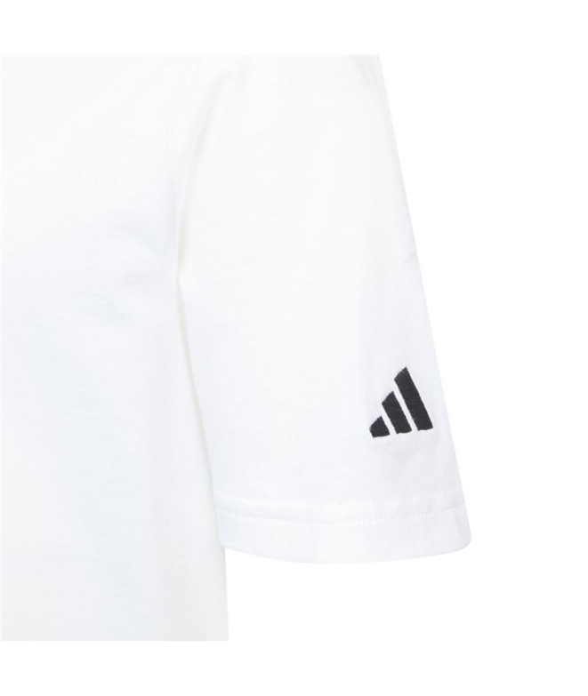 Camiseta adidas Blank Infantil Blanco