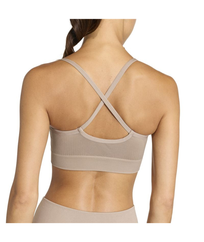 Sutiã esportivo adidas We Knt Ls Br Pd Fitness...