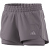 Pantalons Fitness adidas Pacer 2 en 1 Femme couleur foie
