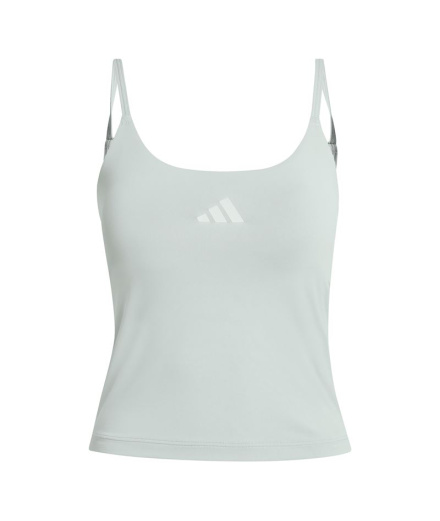 Camiseta Tirantes de Fitness adidas Optime Ls Mujer Verde