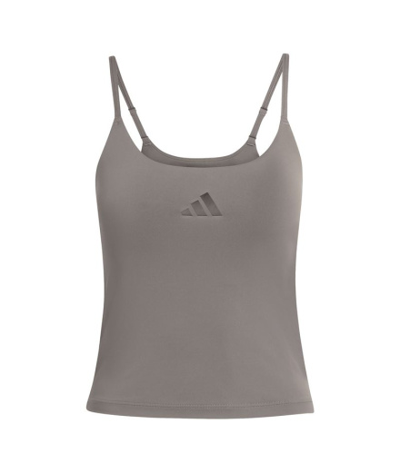 T-shirt Fitness Femme adidas Optime LS marron