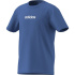 Camiseta Infantil adidas Linear 160 azul/branca