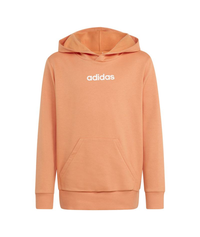 Sweat Enfant adidas Linear FL HD Naos/Blanc