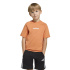 Camiseta adidas Lk Linear 160 Infantil Naos/Blanco