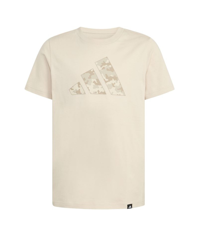 T-shirt adidas Camo Enfant en lin et cristaux