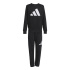 Survêtement adidas Big Logo Ft Jog 280 Enfant , noir et blanc