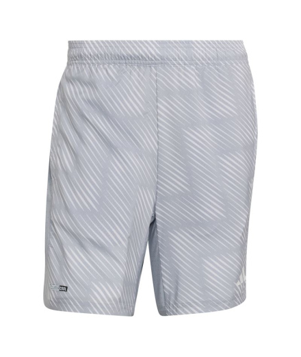 Pantalones de Fitness adidas Tech Short Q2 Hombre Gris