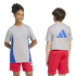 T-shirt Enfant adidas CB Brgrin/Bleu/Bleu