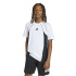 Camiseta Infantil adidas CB branca/preta/cinza