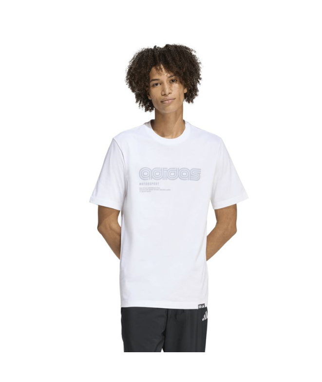 T-shirt blanc adidas Mts Linear Homme