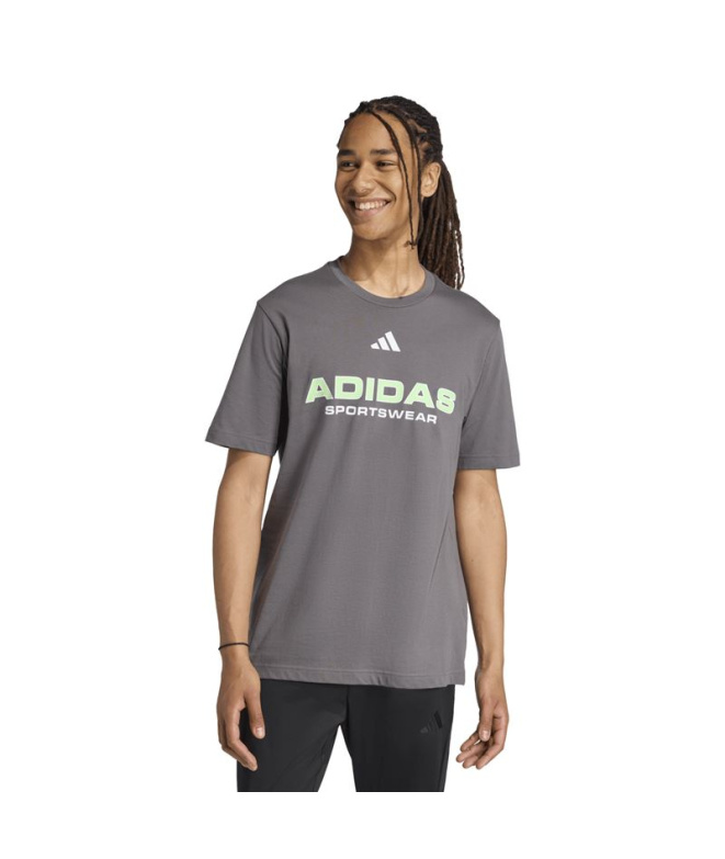 Camiseta Homem adidas Hot Linear Gricin