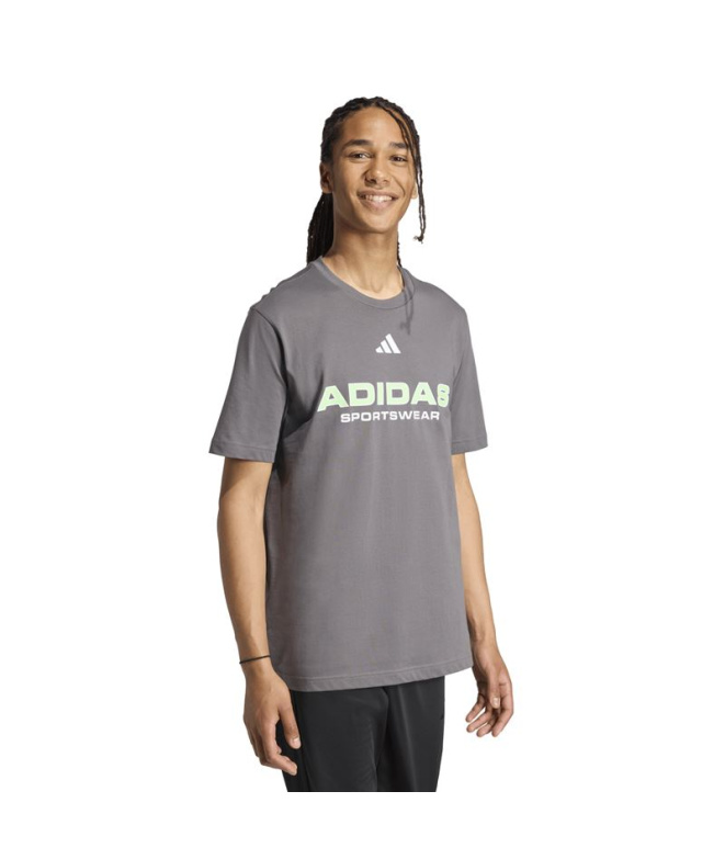 Camiseta Homem adidas Hot Linear Gricin