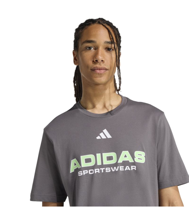 Camiseta Homem adidas Hot Linear Gricin