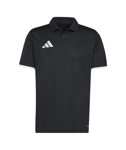 Polo Football adidas Entrada26 Homme noir et blanc