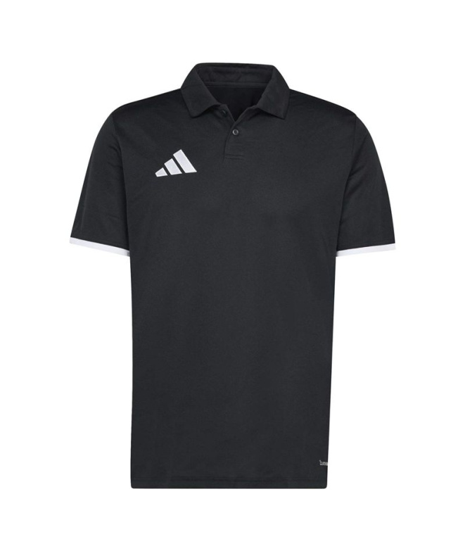 Polo Football adidas Entrada26 Homme noir et blanc
