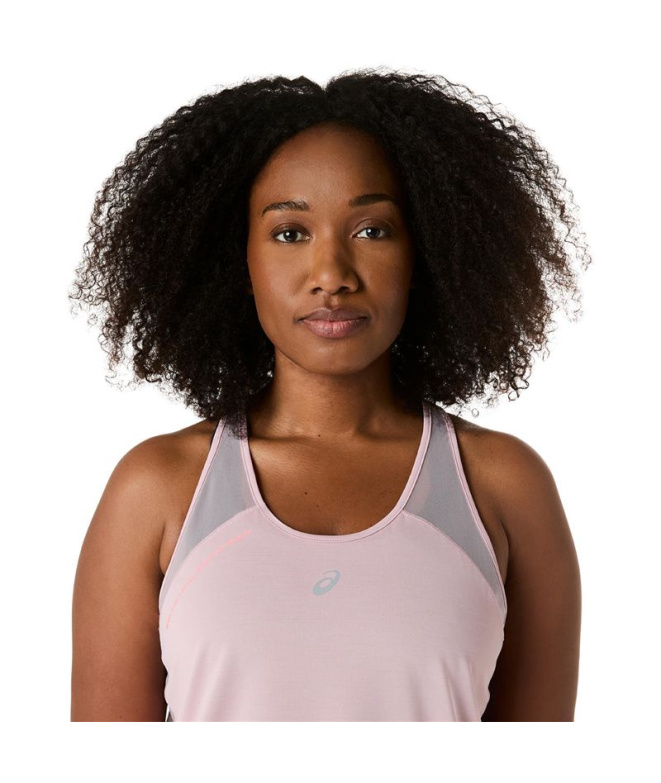 T-shirt Running ASICS Road Tank Morganite Femme