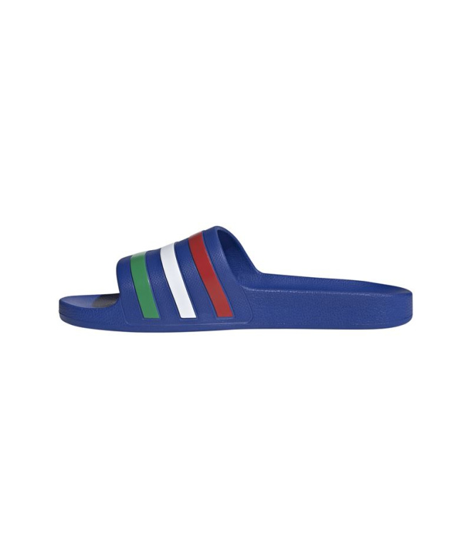 Tongs adidas Adilette bleu turquoise/vert/noir
