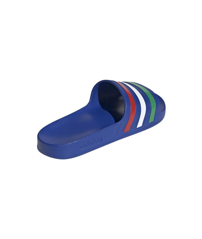 Tongs adidas Adilette bleu turquoise/vert/noir