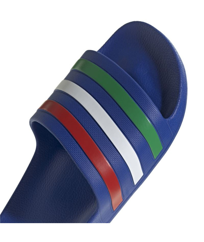Tongs adidas Adilette bleu turquoise/vert/noir