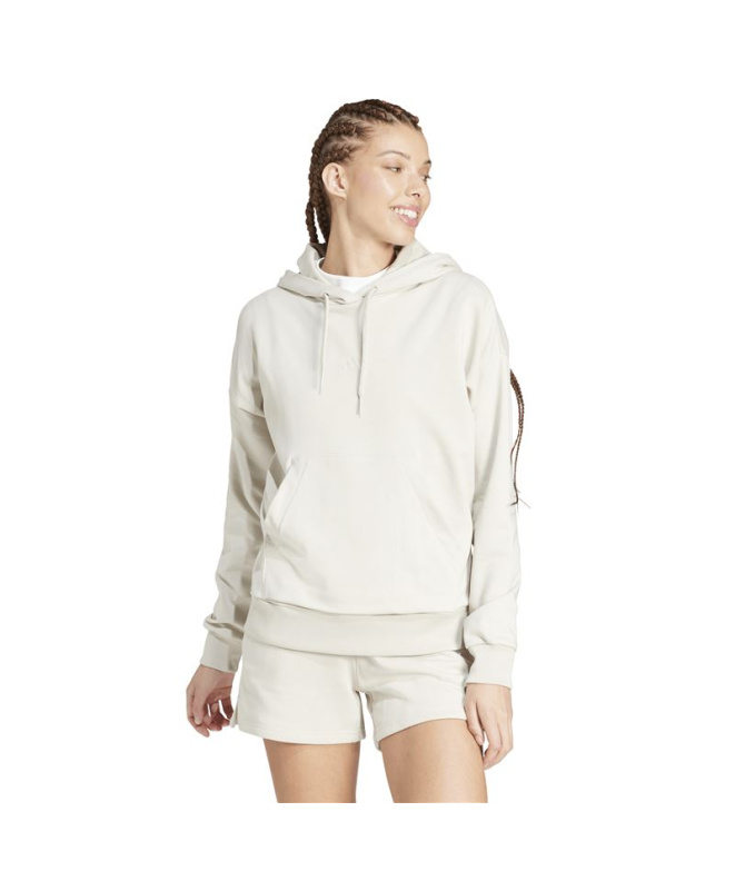 Sudadera adidas SL Ft Hd Mujer Azul/Blanco