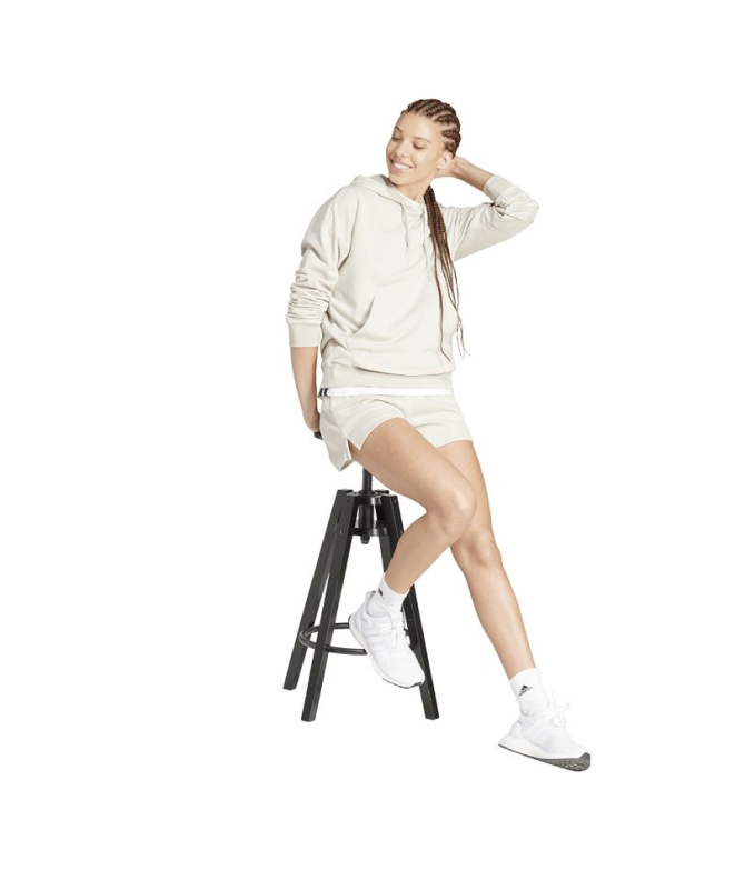 Sweat adidas SL Ft HD Femme bleu/blanc