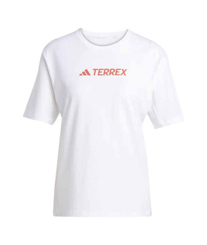Camiseta Mulher adidas Tx Logo White Montanha