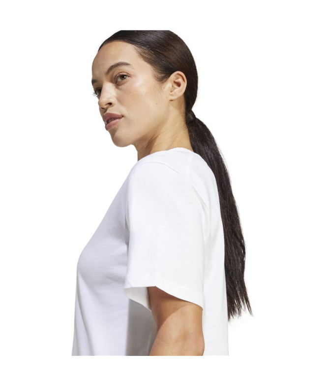 T-shirt adidas Tx Logo Femme White Montagne