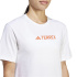 T-shirt adidas Tx Logo Femme White Montagne